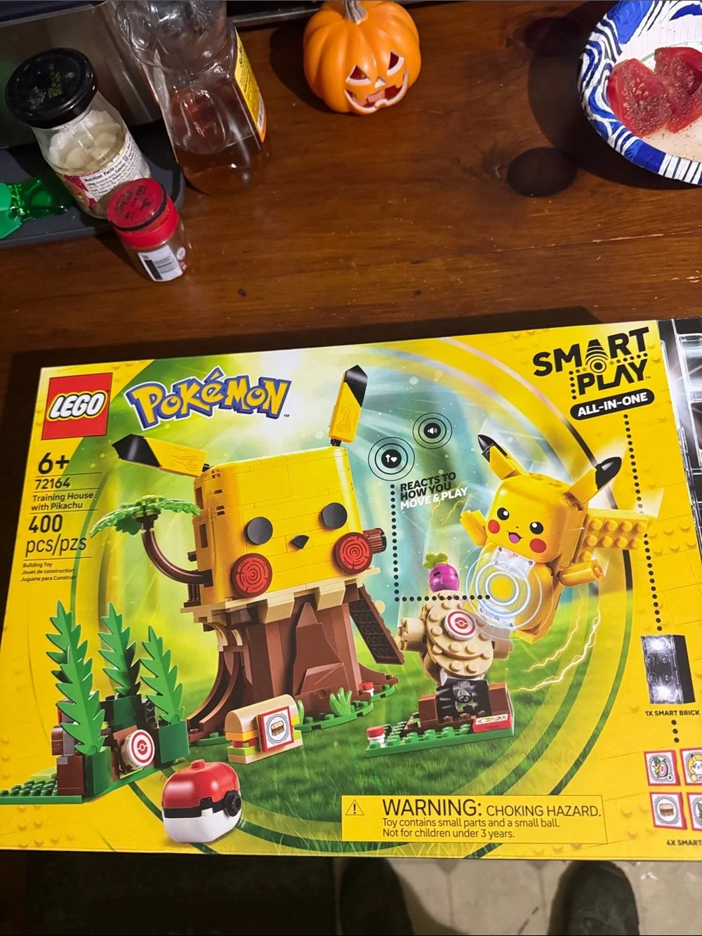 Lego Pokémon Pikachu Training House Playset - Yellow, Green, Red, Brown